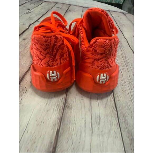 Adidas Harden Volume 4 Athletic Sneakers Solar Red Orange Bold Vibrant Mens 7.5 main image 8